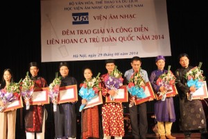 Kết quả liên hoan ca trù toàn quốc năm 2014