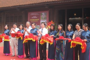 KHAI MẠC TRIỂN LÃM  MỘT SỐ HÌNH ẢNH VỀ 9  DI TÍCH QUỐC GIA ĐẶC BIỆT CỦA THỦ ĐÔ HÀ NỘI
