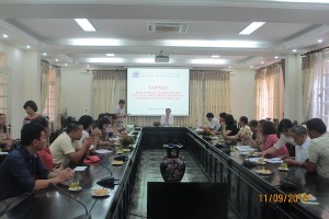 Gặp mặt khen thưởng các câu lạc bộ ca trù Hà Nội tham gia liên hoan ca trù toàn quốc năm 2014