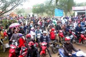 Khai mạc mùa lễ hội chùa Hương Tích 2013