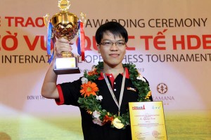 Kỳ thủ Lê Quang Liêm xếp hạng 52 thế giới