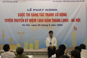 Phát động cuộc thi sáng tác Tranh cổ động tuyên truyền kỷ niệm 1000 năm Thăng Long – Hà Nội