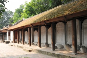 Bia Đề danh tiến sĩ tại Văn Miếu – Quốc Tử Giám (Hà Nội)