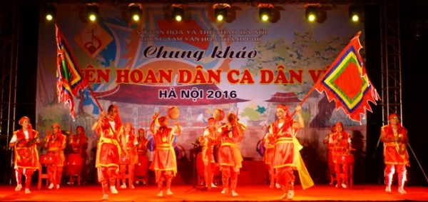 Múa trống hội của huyện Mỹ Đức