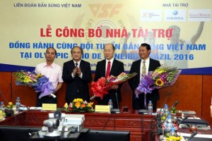 Đội bắn súng sẽ có tiền tỉ nếu giành được huy chương Olympic 2016