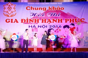 Chung khảo Hội thi “Gia đình hạnh phúc” năm 2016