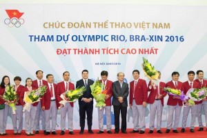 Đoàn TTVN lên đường dự Olympic 2016