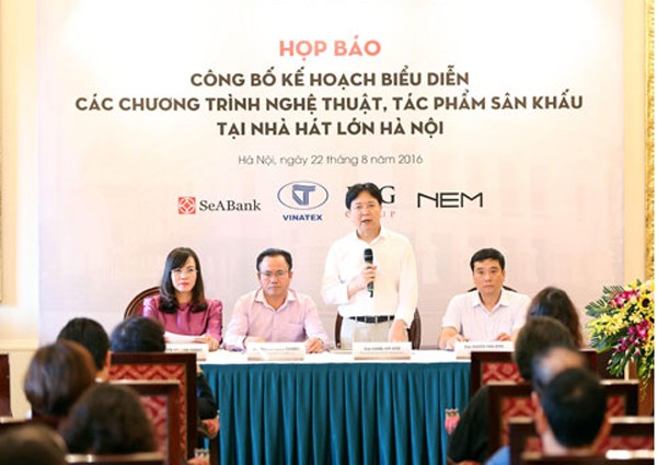 Họp báo công bố kế hoạch biểu diễn