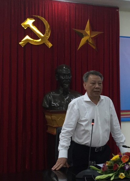 Đ/c Tô Văn Động - GĐ Sở Văn hóa và Thể thao Hà Nội 