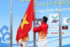 Lễ thượng cờ các đoàn tham dự ABG5