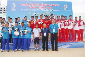 Đoàn Việt Nam xếp nhất tại ABG 5