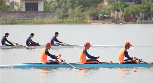 Hà Nội vẫn chứng tỏ thế mạnh ở môn rowing