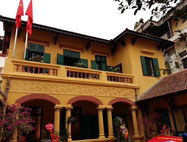 Di tích Nhà Chủ tịch Hồ Chí Minh ở và làm việc tháng 12/1946 (tại Vạn Phúc, quận Hà Đông) 