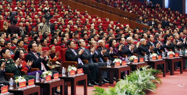 Đại biểu tham dự lễ kỷ niệm