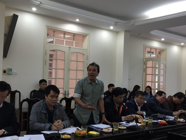 Ông Lê Ngọc Quang - Chủ tịch Hội Võ thuật Hà Nội