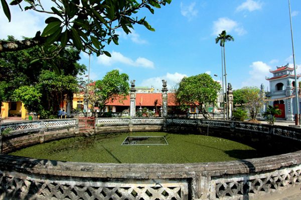 Đình làng Hạ Thái - Ảnh: Hồng Hạnh
