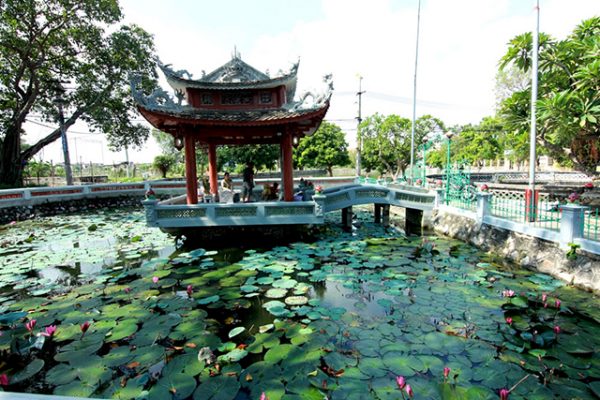 Một góc của đình Hạ Thái - Ảnh: Hồng Hạnh