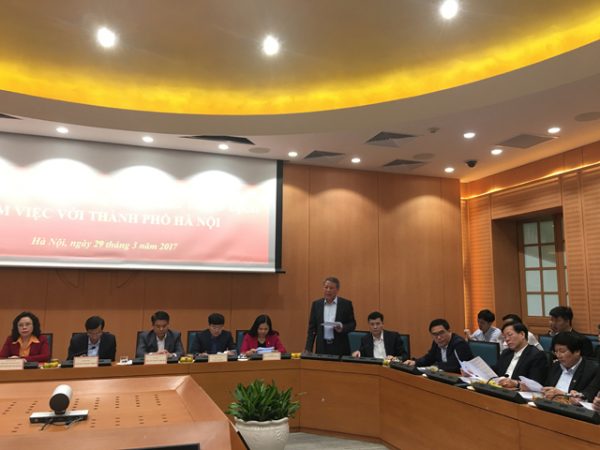 GĐ Sở Văn hóa và Thể thao Hà Nội báo cáo kết quả công tác ngành năm 2016 và 3 tháng đầu năm 2017