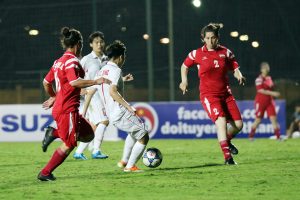 Vòng loại Asian Cup nữ 2018: Chủ nhà Việt Nam thắng đậm