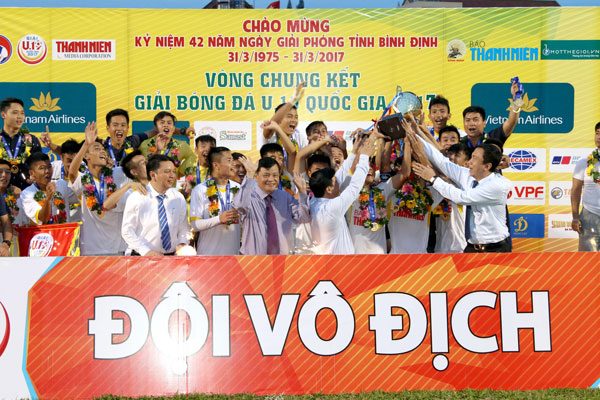 U19 Hà Nội vô địch Giải Bóng đá U19 quốc 2017 