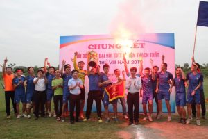 Chung kết giải Bóng đá Đại hội TDTT huyện Thạch Thất  lần thứ VIII năm 2017