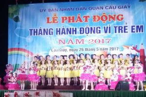 Quận Cầu Giấy phát động “Tháng hành động   vì trẻ em năm 2017”