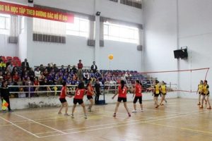 Chương Mỹ tổ chức giải bóng chuyền hơi phụ nữ năm 2017