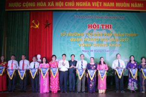 Hoàng Mai: Chung khảo hội thi “Tổ trưởng Tổ dân phố thân thiện”