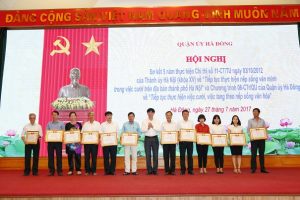 Quận ủy Hà Đông sơ kết 5 năm thực hiện Chỉ thị 11 của Thành ủy  về thực hiện việc cưới theo nếp sống văn minh