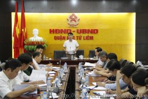 Triển khai phân công công tác chuẩn bị  Đại hội Thể dục thể thao quận Bắc Từ Liêm lần I năm 2017