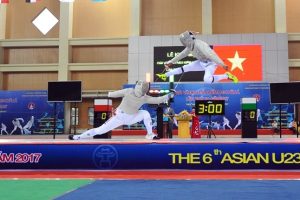 Khởi tranh Giải Vô địch Đấu kiếm U23 châu Á 2017