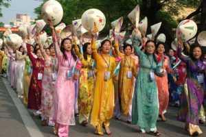 Áo dài Trạch xá – Nét đẹp hoàn mỹ mang tính truyền thống