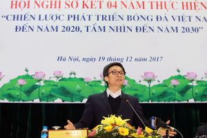 Hội nghị Sơ kết thực hiện chiến lược phát triển bóng đá Việt Nam đến năm 2020, tầm nhìn đến năm 2030