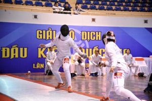 Giải vô địch Đấu kiếm quốc gia lần thứ XII -2017: Thu hút hơn 100 VĐV tham gia tranh tài