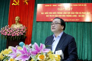 Mỗi người dân Hà Nội cùng giữ gìn, phát huy giá trị di sản văn hóa