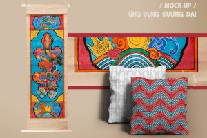 “Họa sắc Việt” mang dòng tranh Hàng Trống tiếp cận đông đảo công chúng