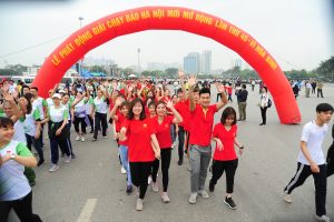Lễ phát động Giải chạy Báo Hànộimới mở rộng lần thứ 45-Vì hòa bình năm 2018