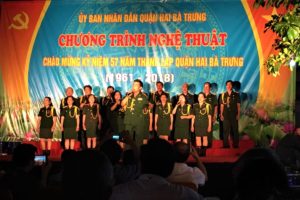 Quận Hai Bà Trưng tổ chức chương trình nghệ thuật  kỷ niệm 57 năm thành lập quận