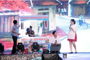 Hội thi tiểu phẩm tuyên truyền thực hiện nếp sống văn minh trong việc cưới và hai bộ quy tắc ứng xử của thành phố