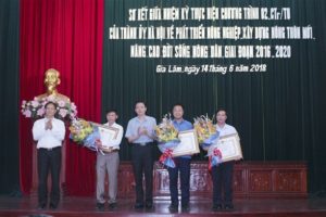 Huyện Gia Lâm: Sơ kết giữa nhiệm kỳ thực hiện Chương trình 02-CTr/TU của Thành ủy