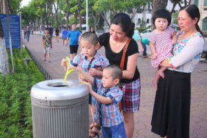 Xã Sơn Đông (thị xã Sơn Tây) Thi tuyên truyền Quy tắc ứng xử nơi công cộng