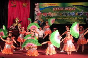 Quận Đống Đa: Liên hoan múa hát tập thể – ca khúc măng non hè 2018