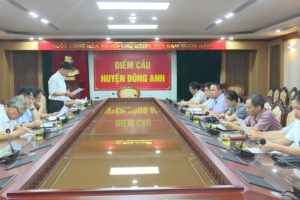Huyện Đông Anh sơ kết cuộc vân động Người Việt Nam ưu tiên dùng hàng Việt Nam