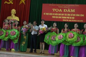 Huyện Mỹ Đức: Tọa đàm điểm về thực hiện có hiệu quả quy tắc ứng xử nơi công cộng