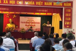 Tọa đàm điểm về thực hiện hiệu quả Quy tắc ứng xử nơi công cộng tại Cầu Giấy, Tây Hồ, Sóc Sơn, Mỹ Đức