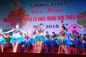 Liên hoan múa hát tập thể và ca khúc măng non thiếu nhi Thủ đô 2018