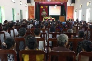 Xã Phùng Xá (Thạch Thất) tuyên truyền thực hiện việc “Tang văn minh, tiến bộ”