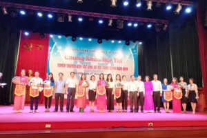 Chung khảo Hội thi tuyên truyền Quy tắc ứng xử nơi công cộng quận Cầu Giấy năm 2018