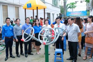 Quận đoàn Cầu Giấy khánh thành và bàn giao công trình thanh thiếu nhi tình nguyện “Vì cuộc sống cộng đồng”