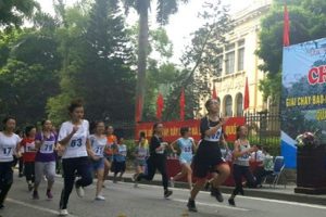 Tổ chức Chung kết giải chạy Báo Hà Nội mới lần thứ 45 – Vì hòa bình quận Hoàn Kiếm năm 2018